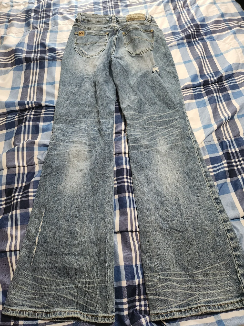 Buddy Angel, Lee Angel Chen Light Wash Distress Jeans - Classic Casual Fit